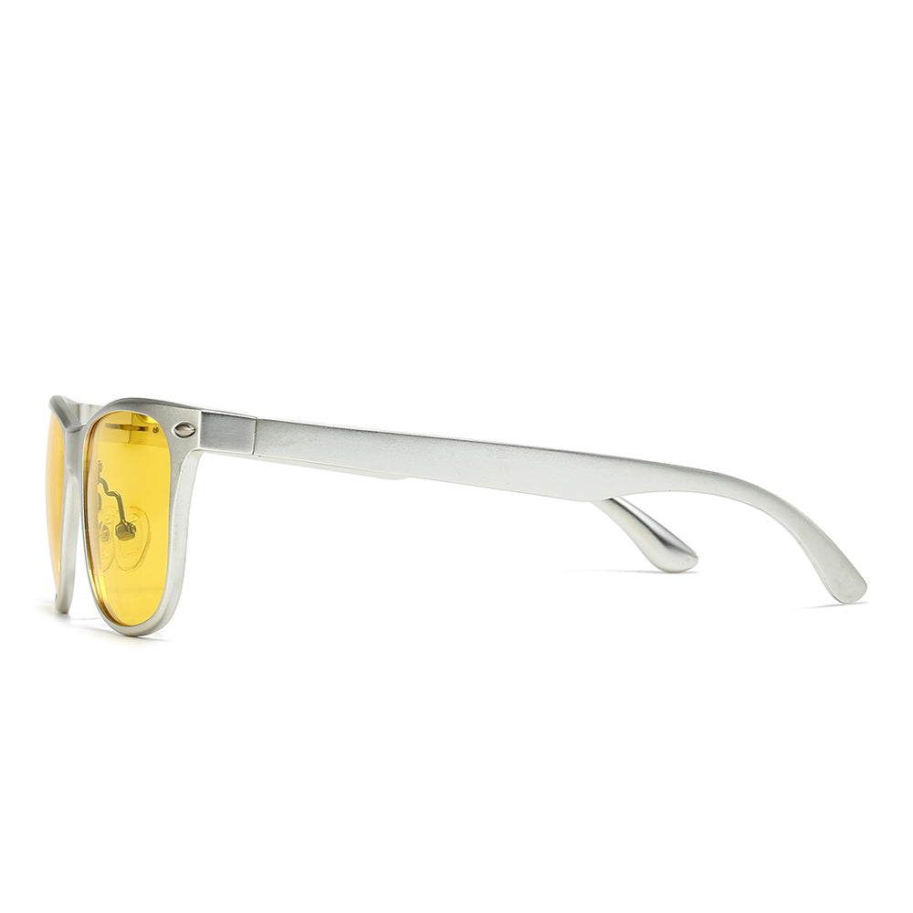 Square Trapezoid Tinted Sunglasses