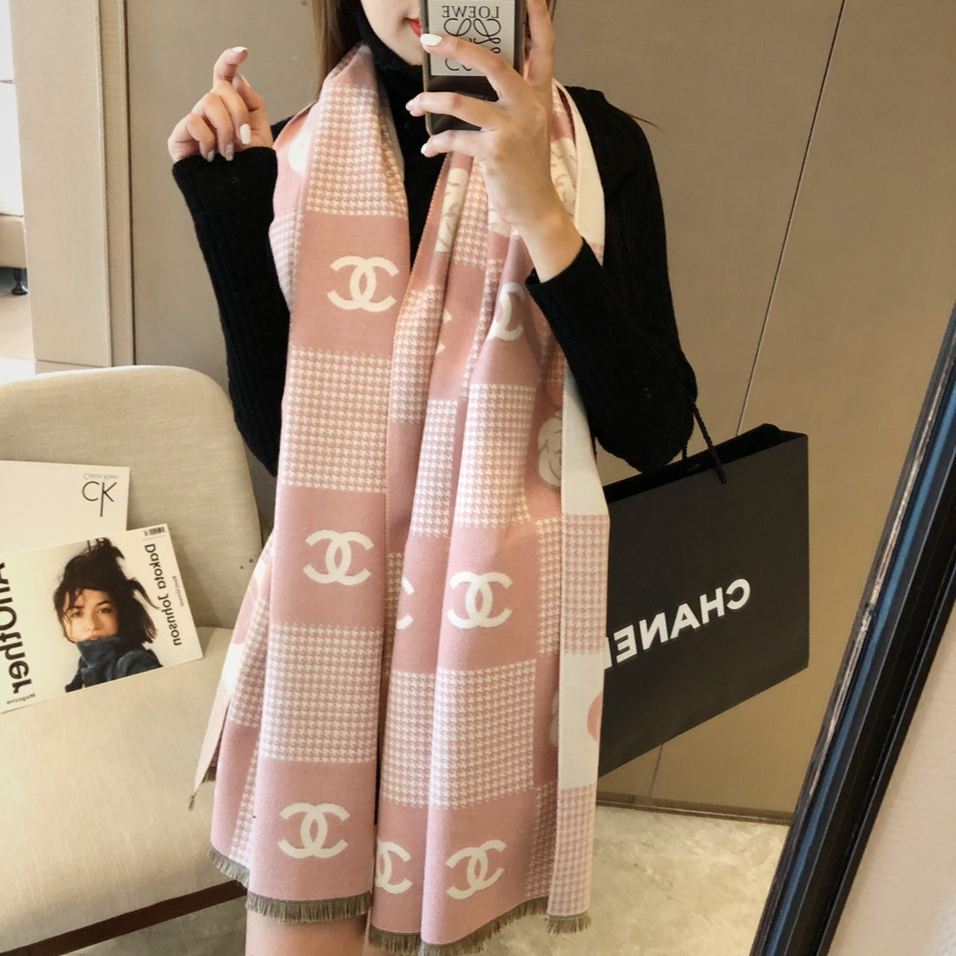 Camellia fashion scarf