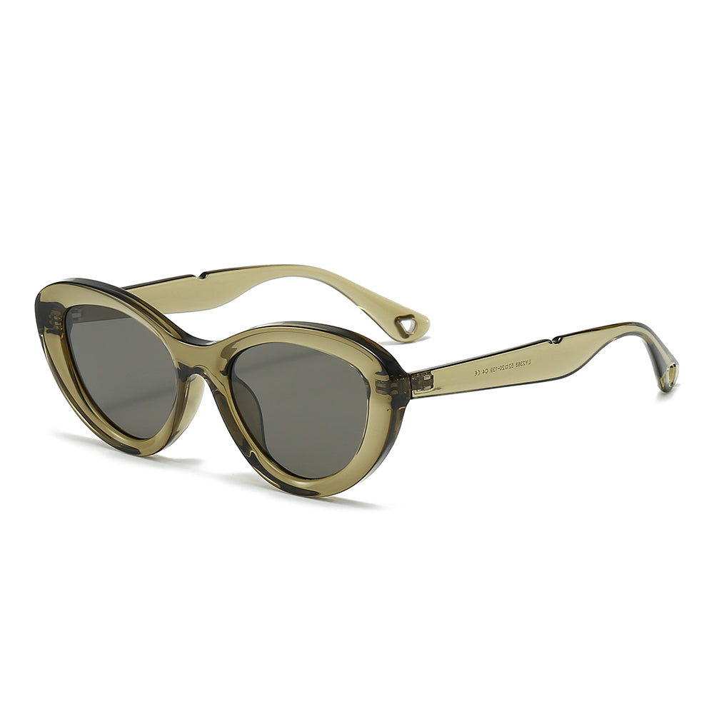 Retro-Vintage Acetate Cat-Eye Tinted Sunglasses