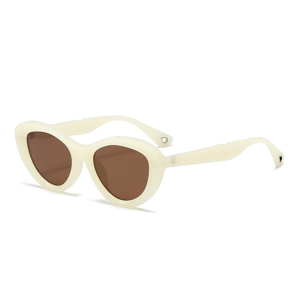 Retro-Vintage Acetate Cat-Eye Tinted Sunglasses