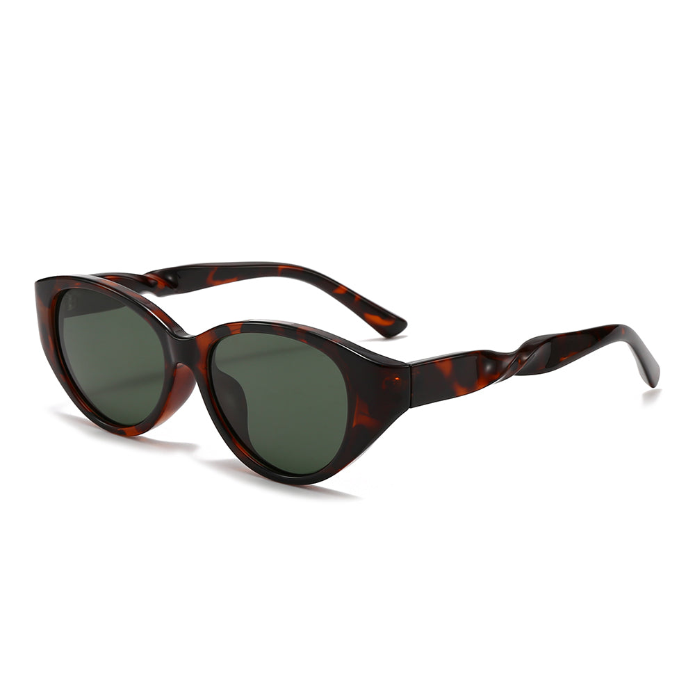 Retro-Vintage Acetate Cat-Eye Tinted Sunglasses