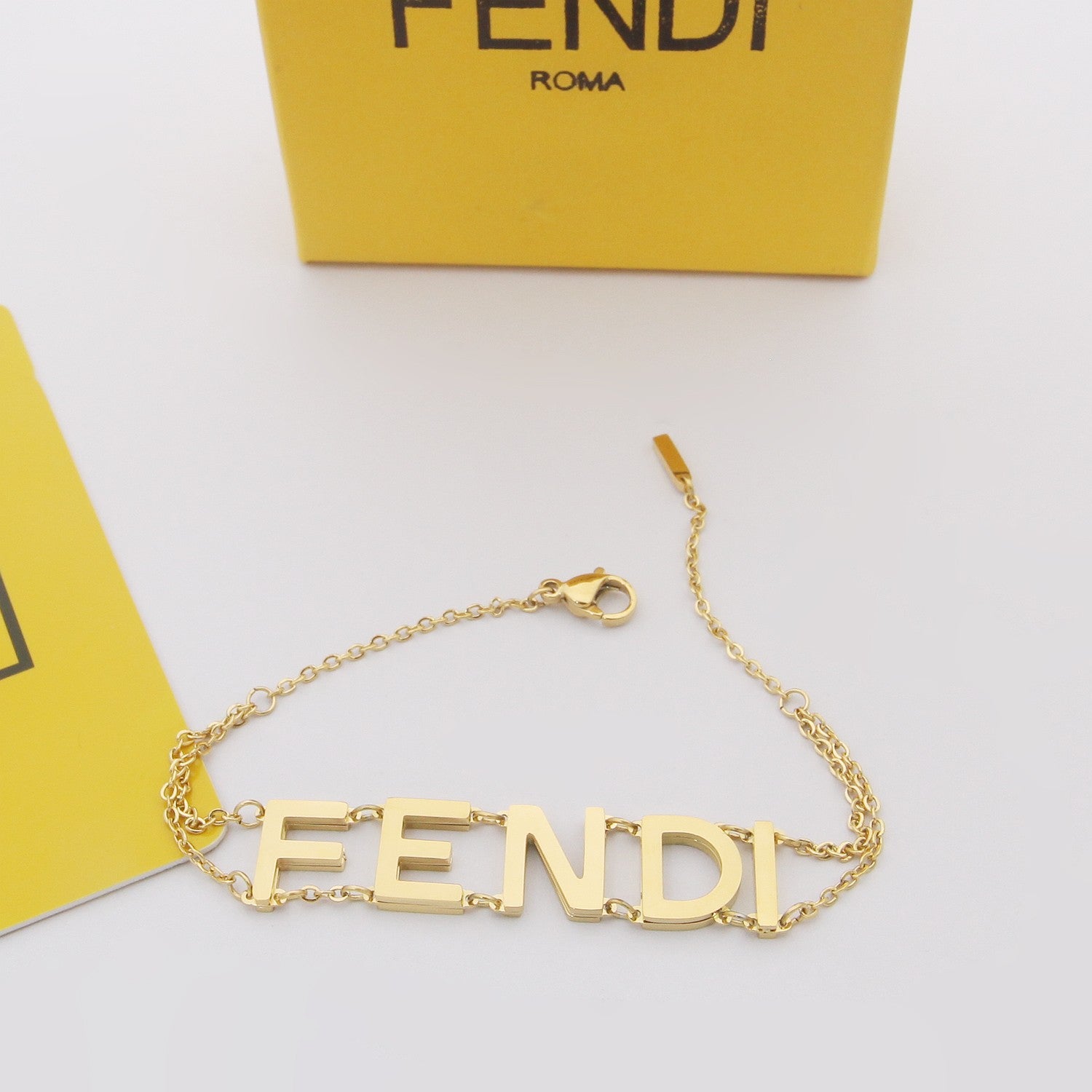 Logo Letter Bracelet