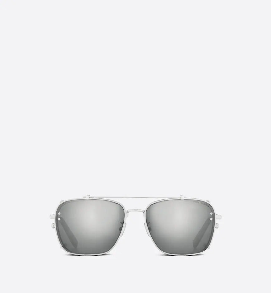 Light Blue and Silver Mirrored Square Sunglasses CDDMS4U