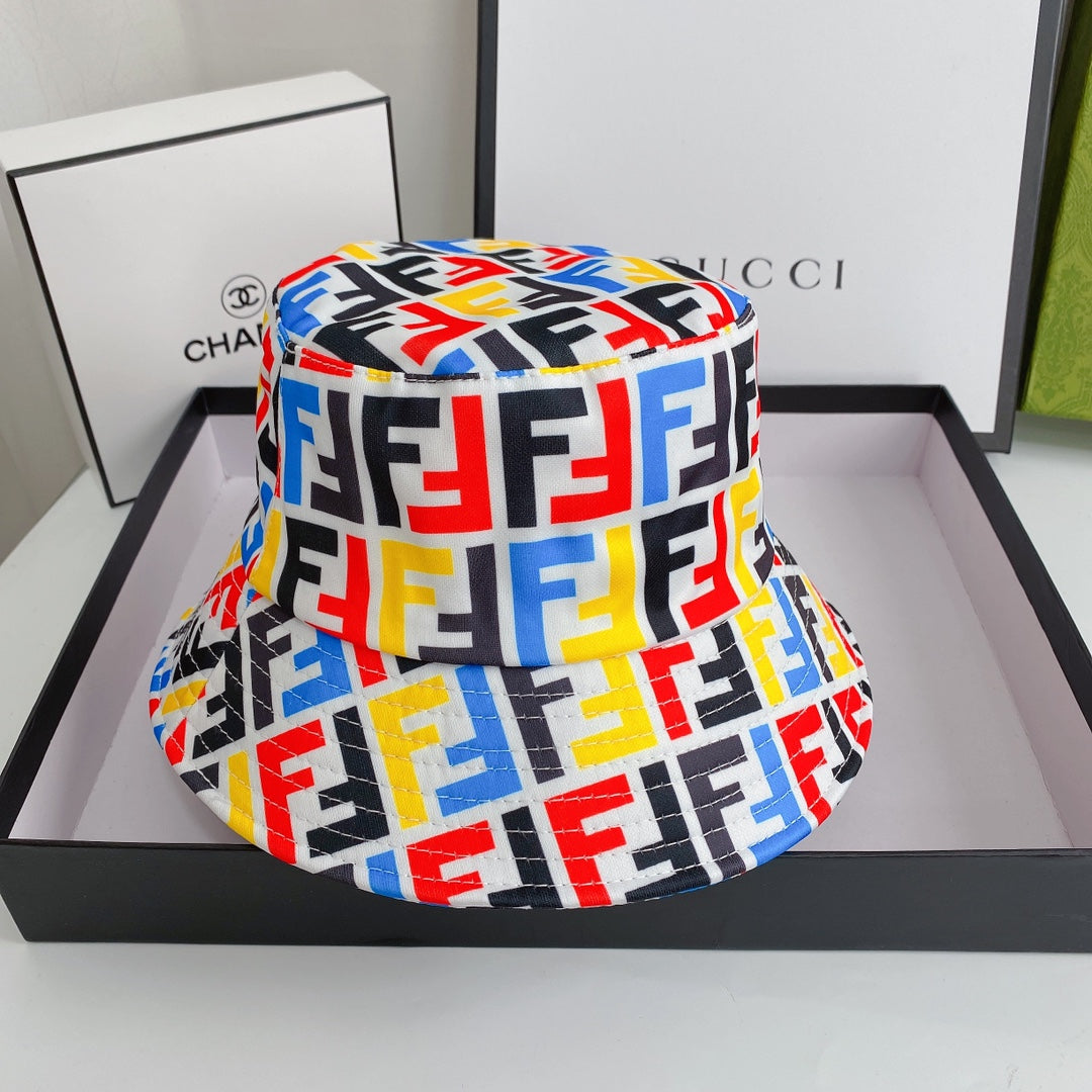 Colorful Print Bucket Hat