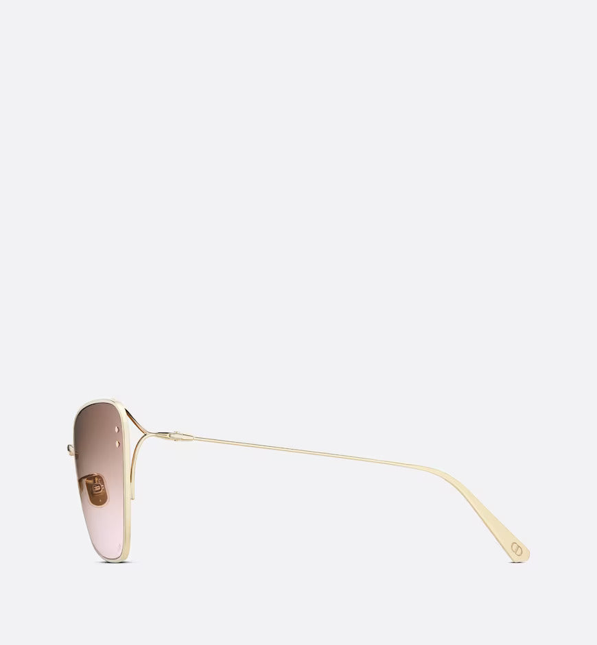 Brown-to-Pink Gradient Butterfly Sunglasses MISDB2U