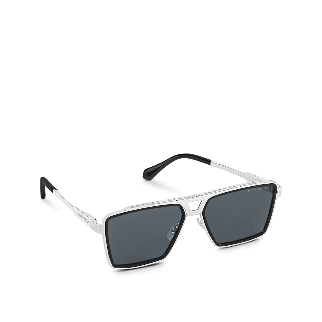 1.1 Evidence Metal Square Sunglasses