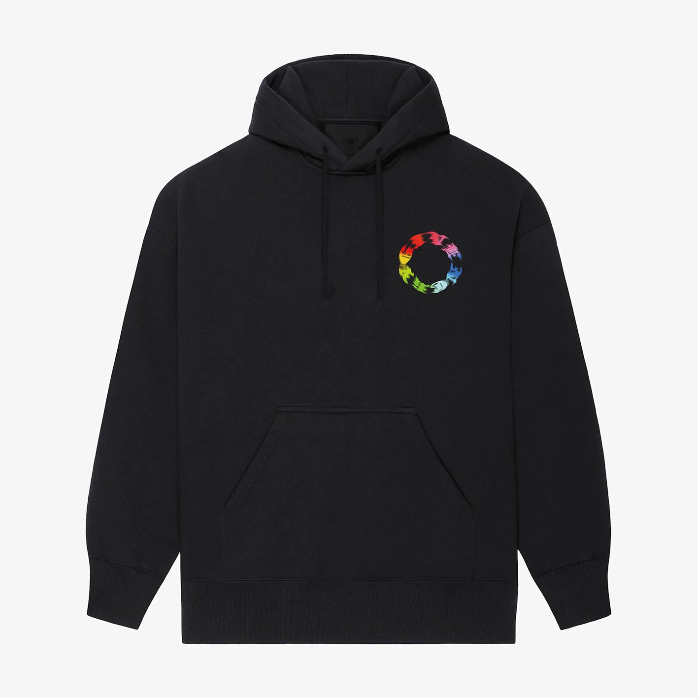 Circle  Print Hoodie