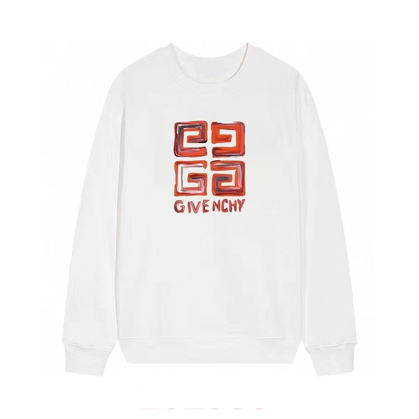 4G Red Print Sweatshirt