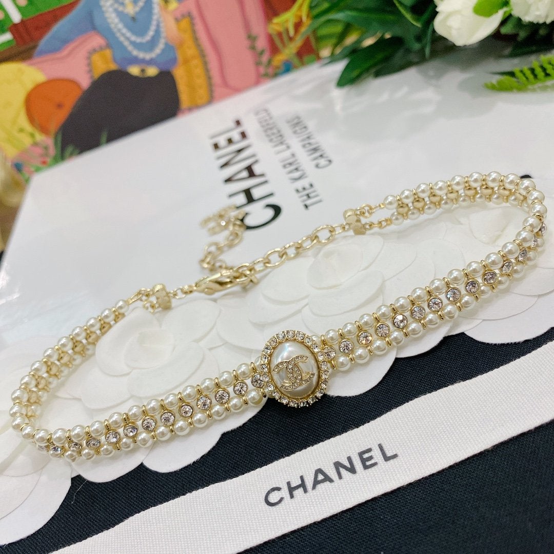 Luxury Pearl Rhinestone Bracelet