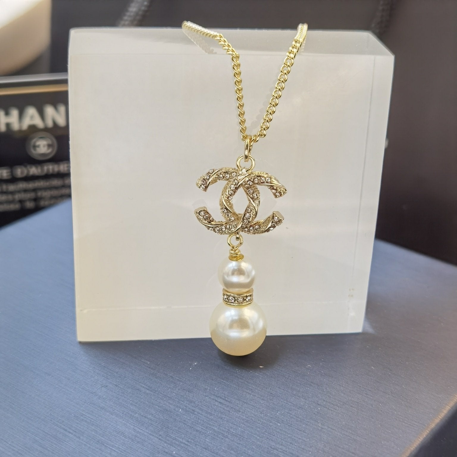 High-end Luxury Double C Gourd Necklace