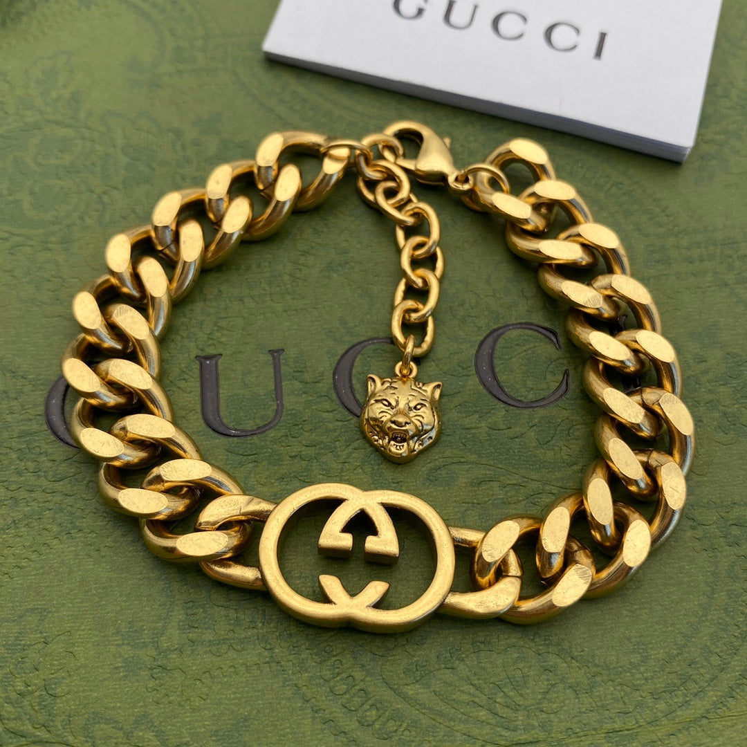 Classic Double G Interlocking Bracelet