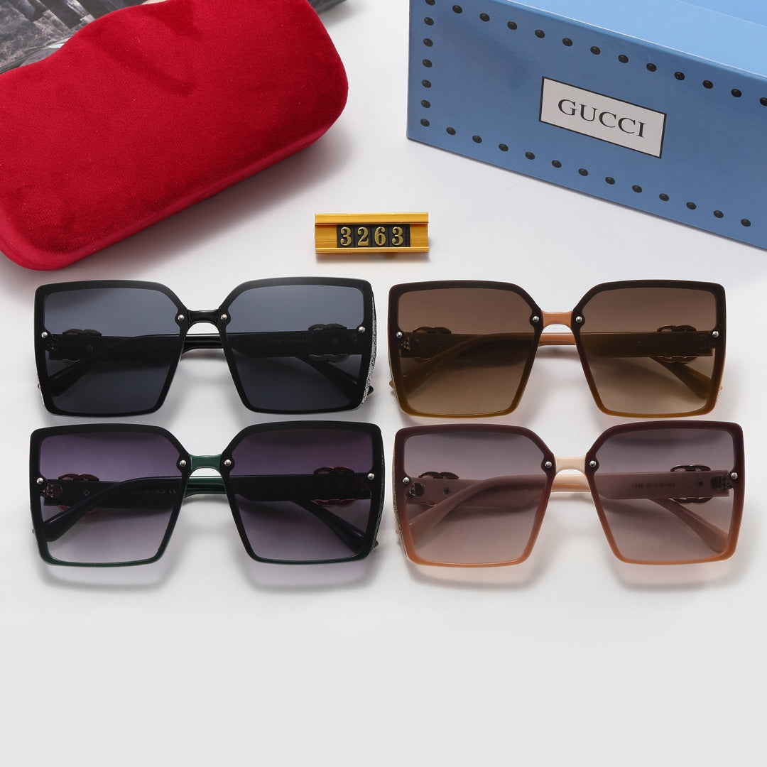 4 Color Women's Sunglasses—3263