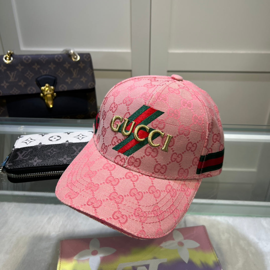 Fashion Double G Lightning Printed Baseball Cap