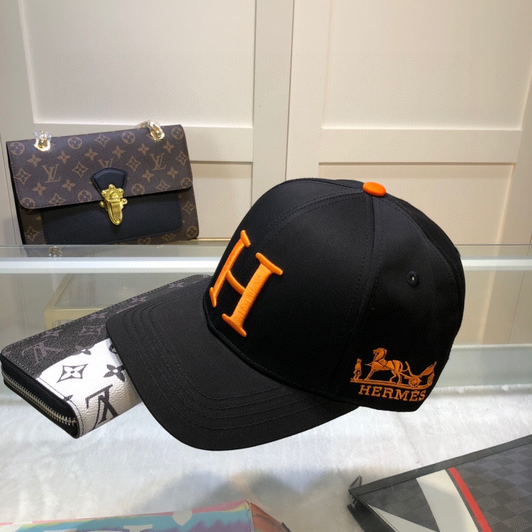 Fashion letter H baseball cap