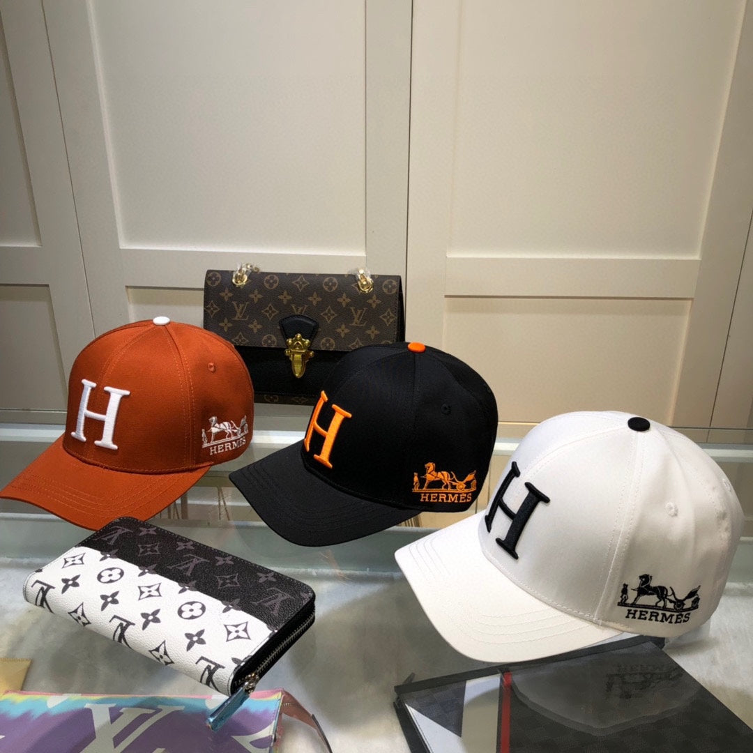 Fashion letter H baseball cap