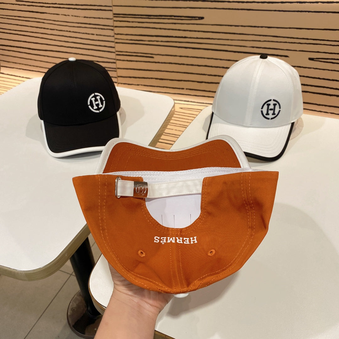 Fashion H Letter Pattern Baseball Cap