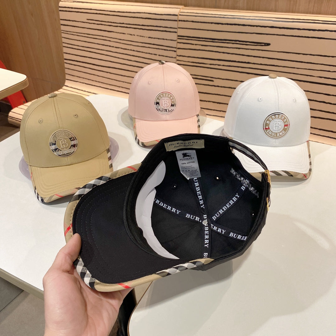 Fashion B letter baseball cap