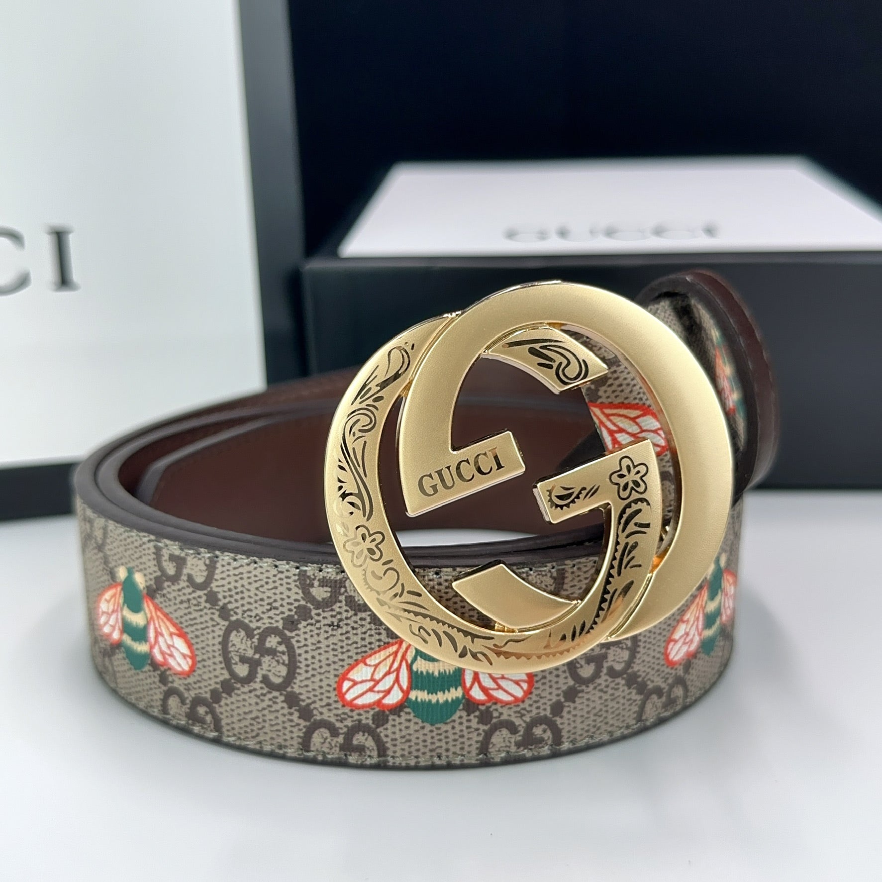 Printed double G Fashion Belt