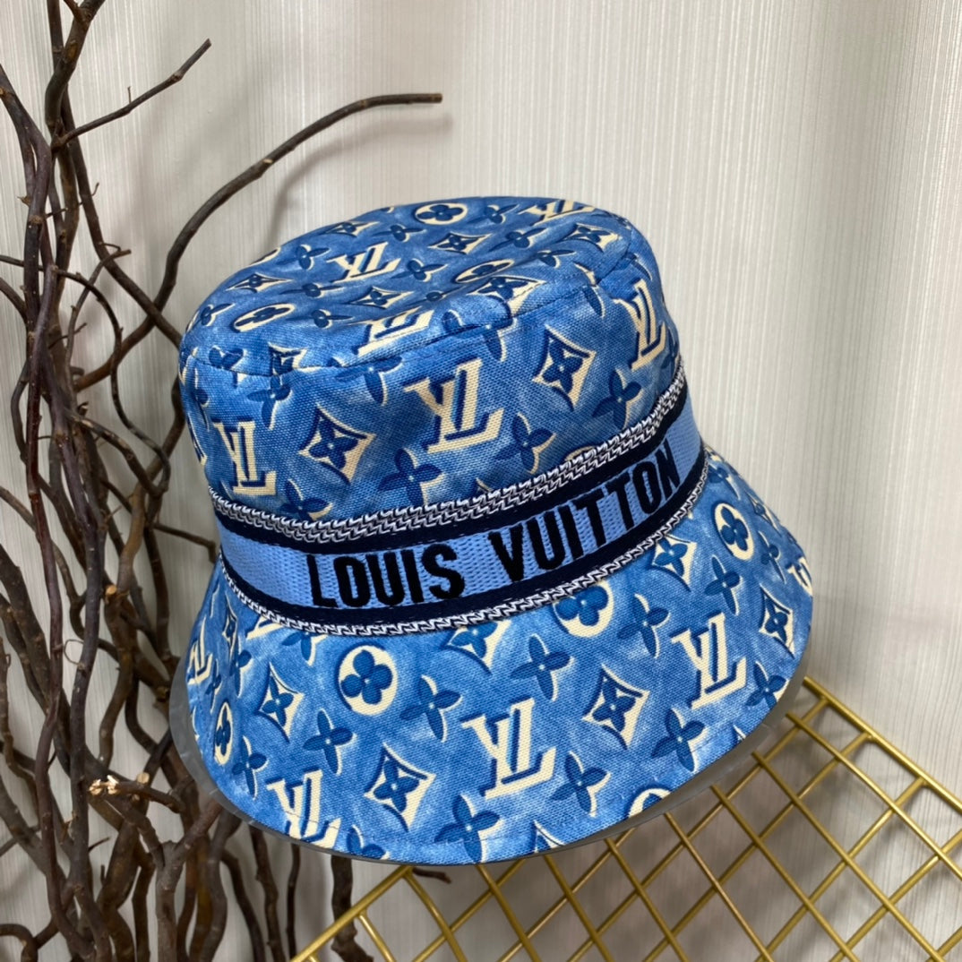 Trend Monogram Webbing Bucket Hat