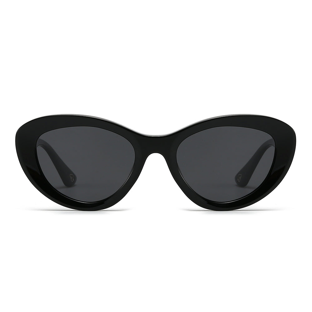 Retro-Vintage Acetate Cat-Eye Tinted Sunglasses