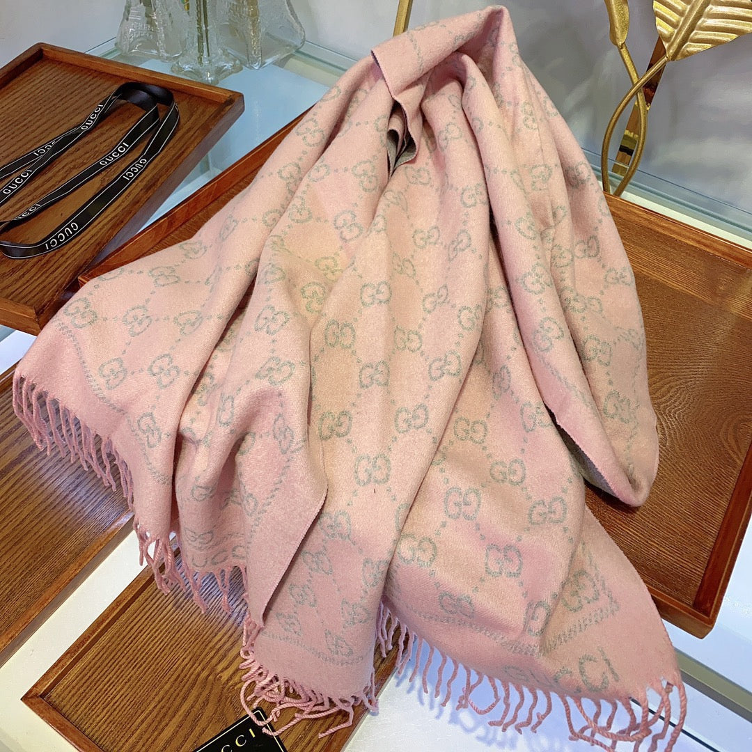 rabbit fleece thermal scarf-180*70cm