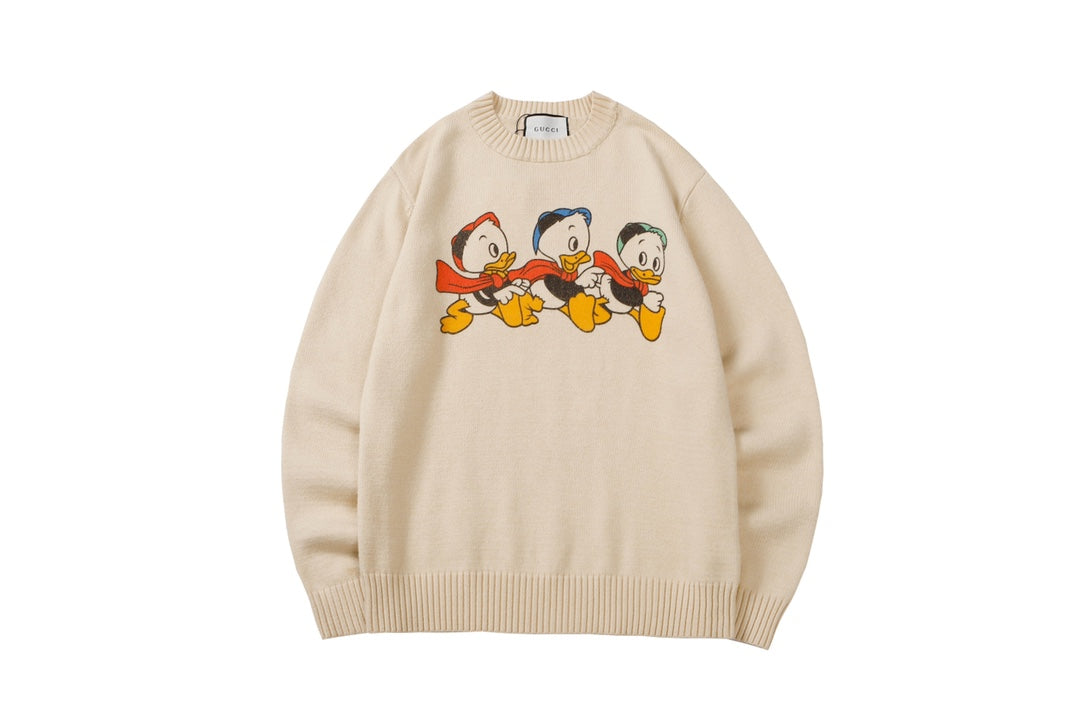 Funny Duck Knitted Sweater