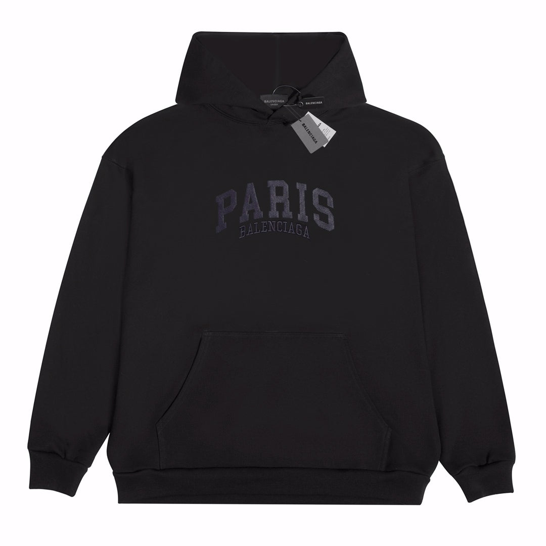 Paris Print Hoodie