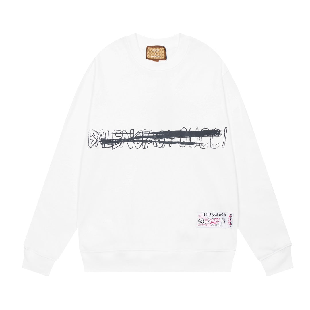 Graffiti Print Sweatshirt