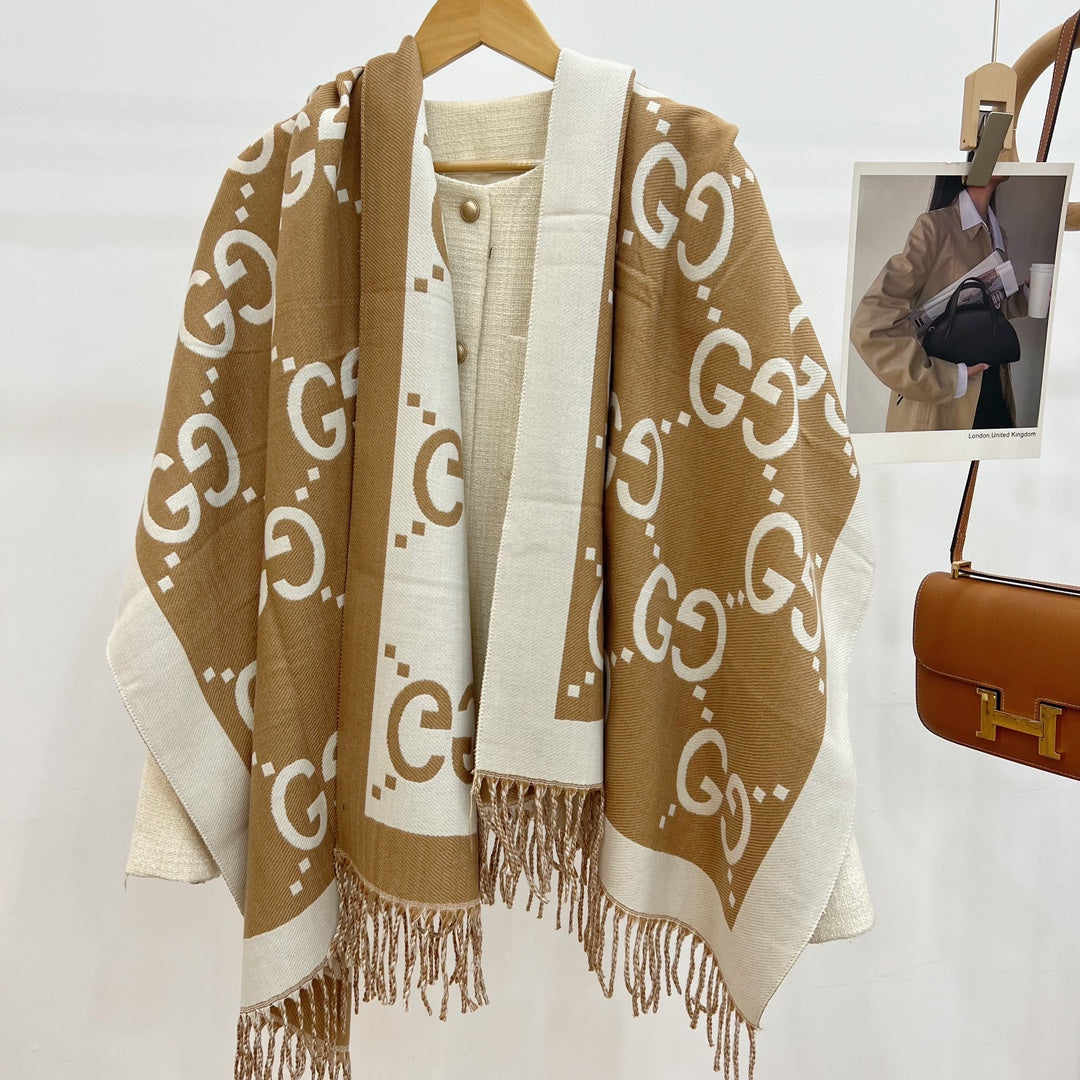 Transitional cashmere scarf-180*65cm