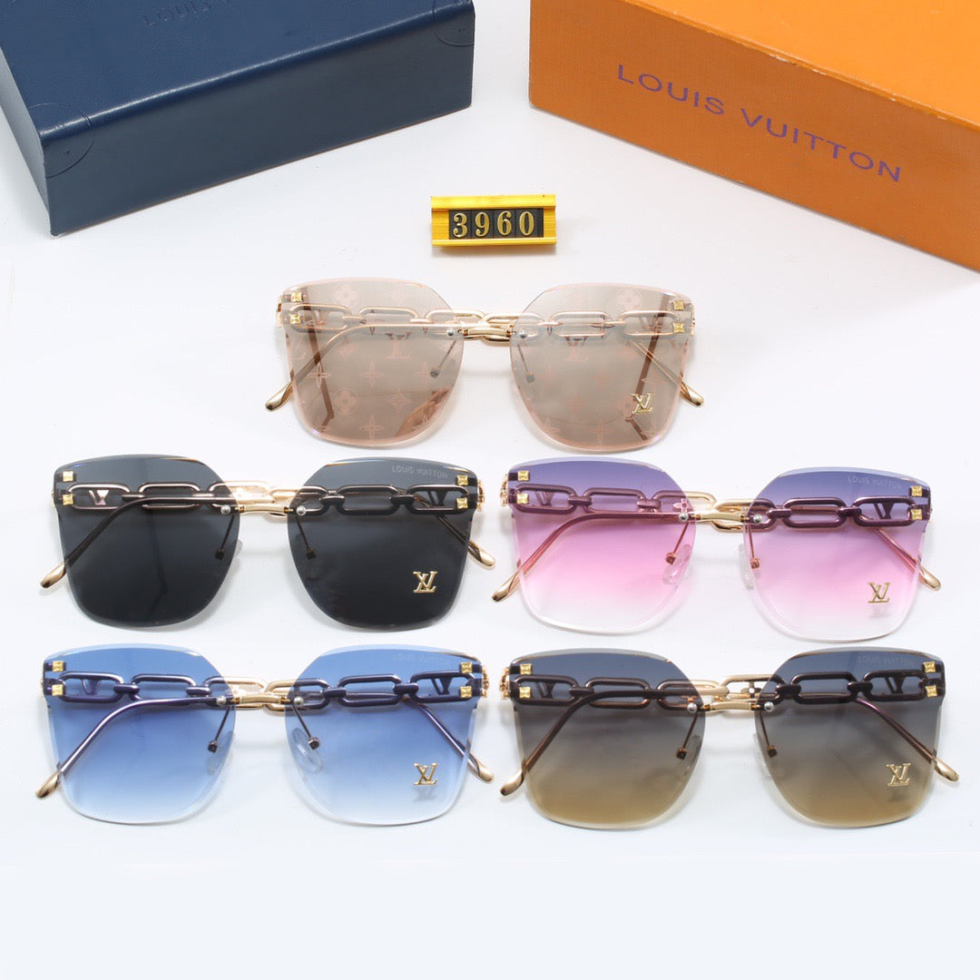 Frameless gradient sunglasses 3960