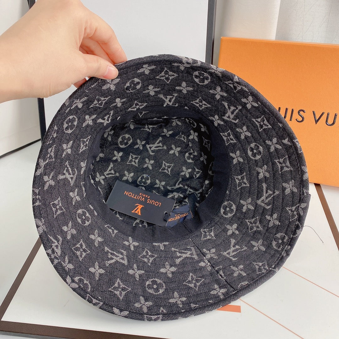 Classic Monogram Denim Bucket Hat