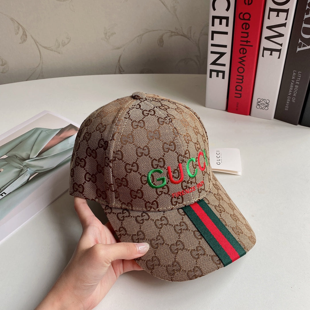 Classic Embroidered Letter Baseball Cap