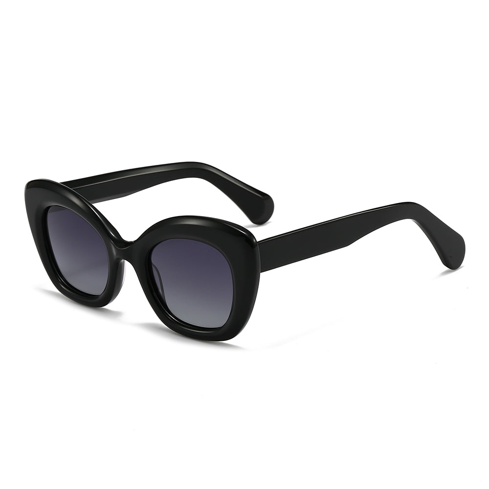 Oversized Acetate Butterfly Sunglasses