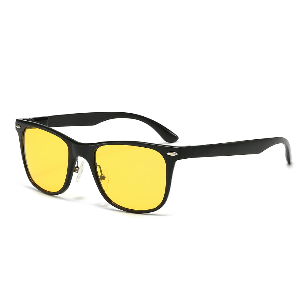 Square Trapezoid Tinted Sunglasses