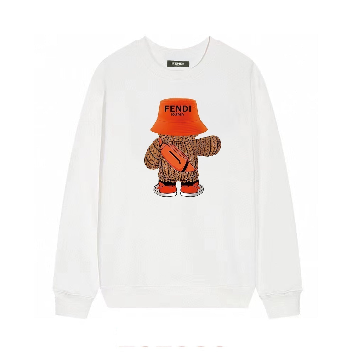 Bear Printed Sweatshirt