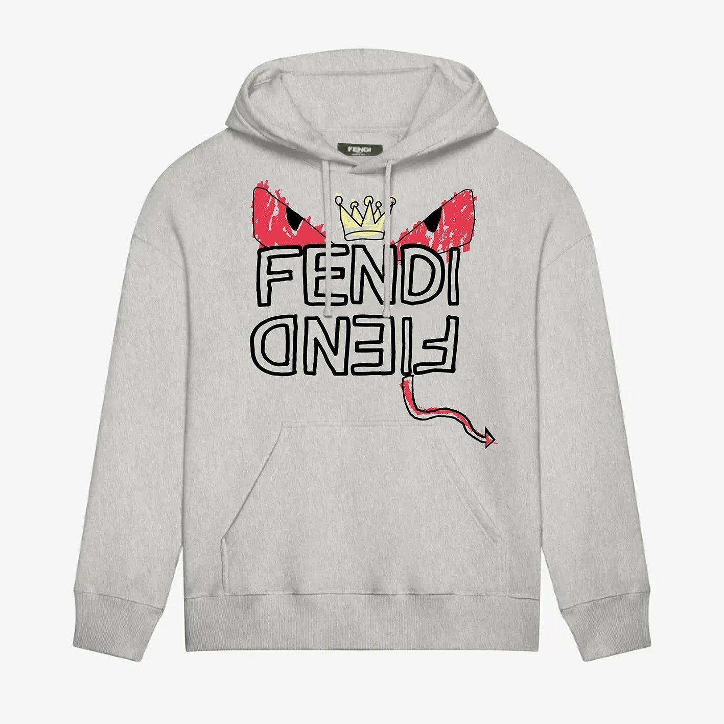 Cartoon Print Hoodie