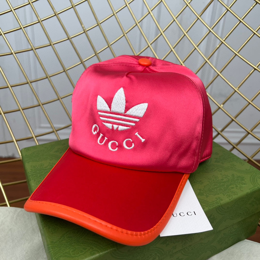 Fashion Embroidered Satin Baseball Cap