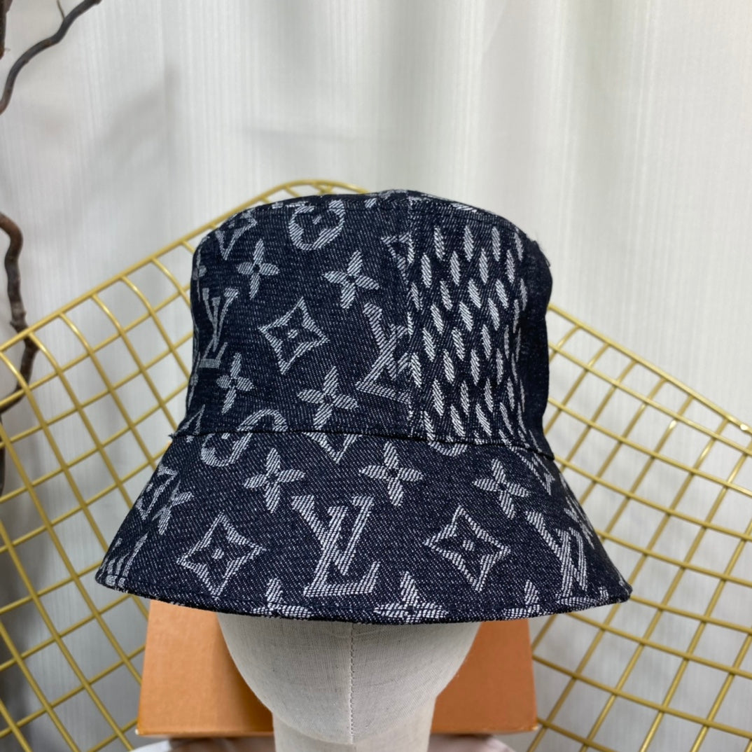 Trendy Denim Double Sided Bucket Hat