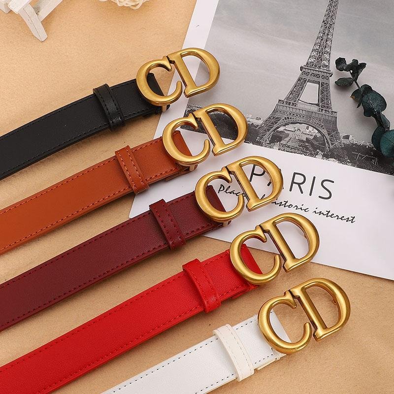 5 Colors Luxury Two Letters Belt