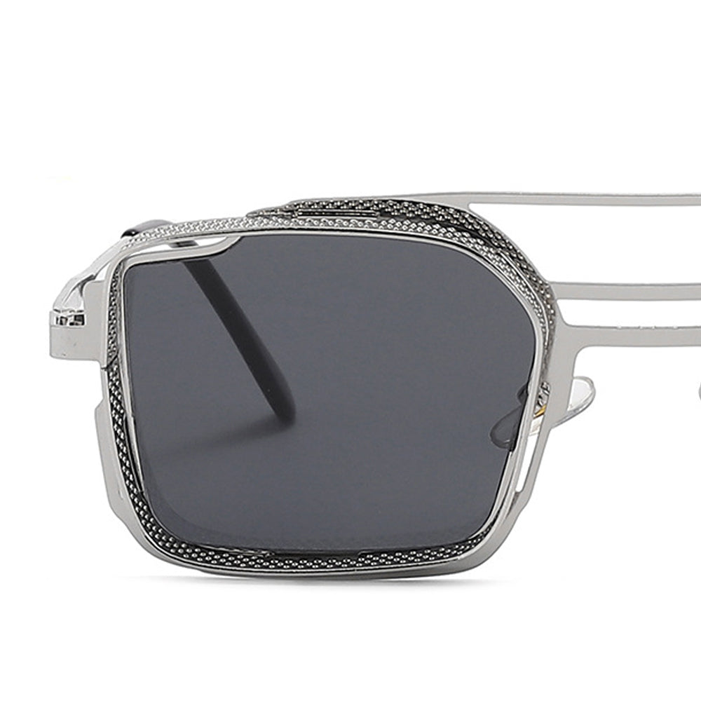 Cyberpunk Polygon Aviator Sunglasses