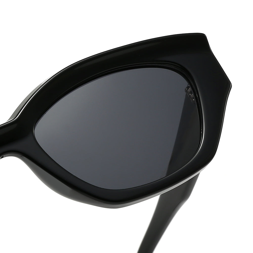 Acetate Geometric Sunglasses