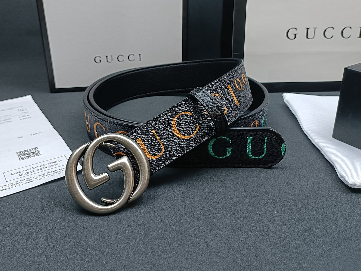 Fashion Print Luxury Belt