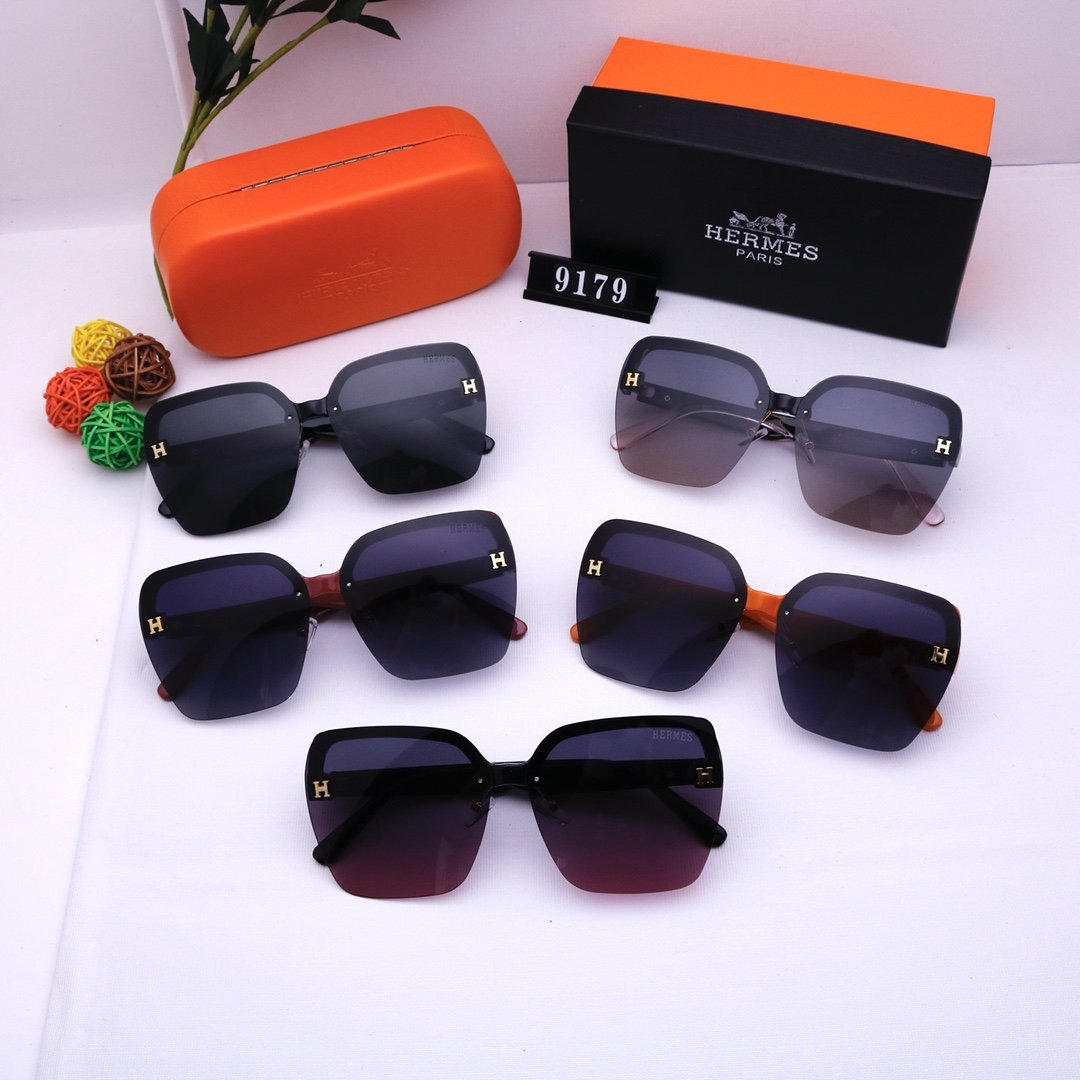 6 Color Women's Sunglasses—9179