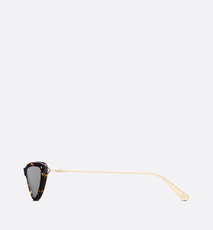 Yellow Tortoiseshell-Effect Butterfly Sunglasses MISDB4U