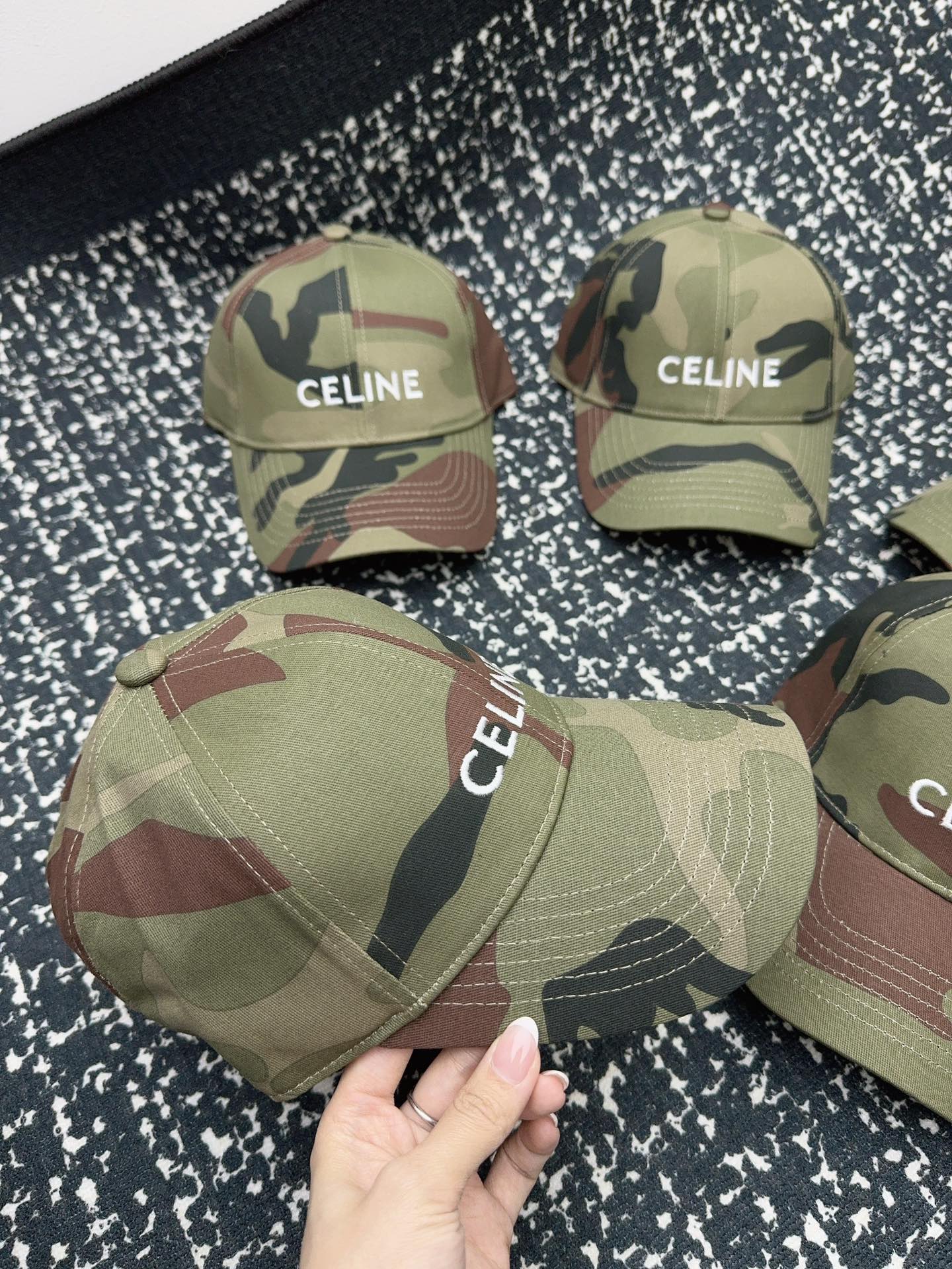 Retro Camouflage Baseball Cap