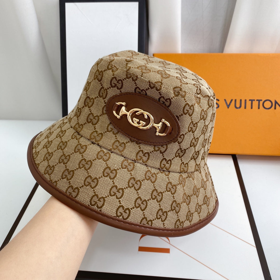 Classic Monogram Chain Bucket Hat