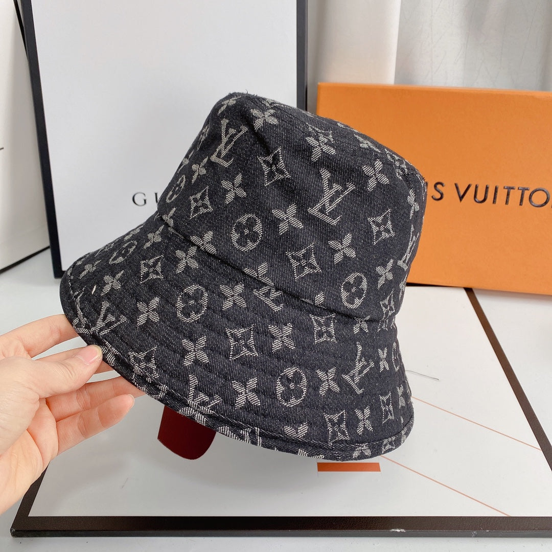 Classic Monogram Denim Bucket Hat