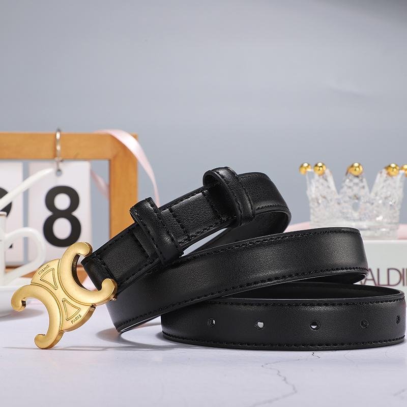 4 Colors Fashion Hot Sale Ladies Leather Belt