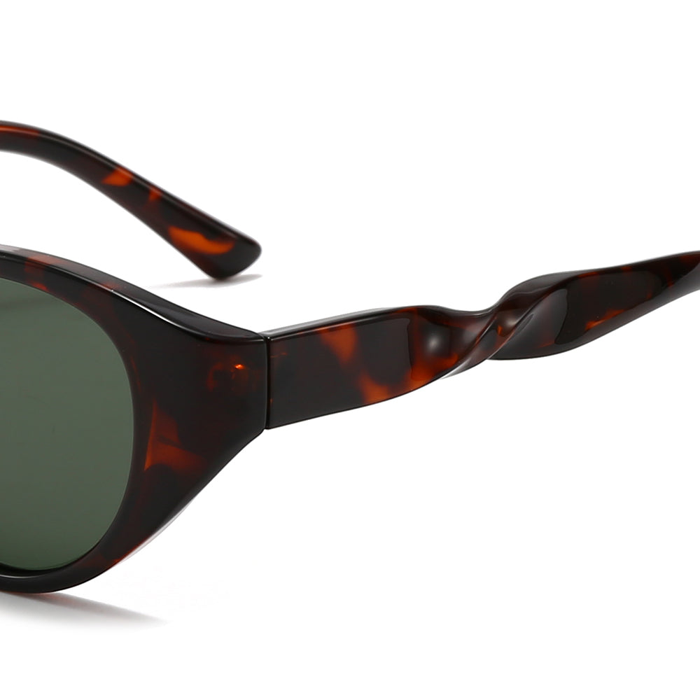 Retro-Vintage Acetate Cat-Eye Tinted Sunglasses