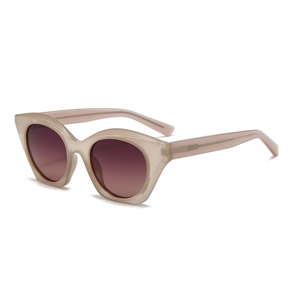 Retro-Vintage Cat-eye Tinted Sunglasses